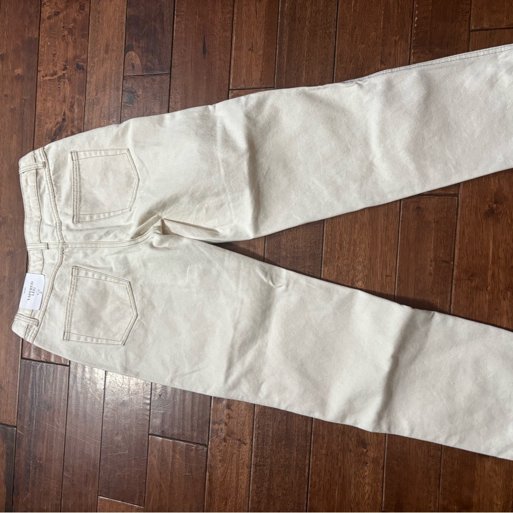 NWT High-Rise Overlap Waist Jeans - Future Collective Kahlana Barfield size 2 - Picture 5 of 7